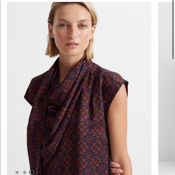 BNWT Club Monaco Drape Neck Dress - Picture 4 of 13